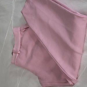 Express pink crop pants size 2